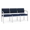 Lesro Lenox 3 Seat Tandem Seating W/ No Center Arms, 64.5 in W 24.5 in L 32 in H LS3101 - alternate 1